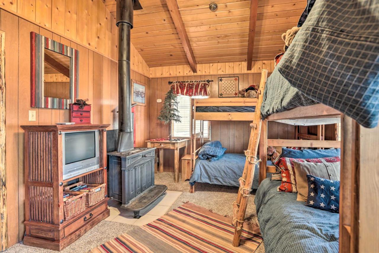 Вилла Chocolate Moose Cabin Short Walk To Slopes Биг Бэар Лейк Экстерьер фото